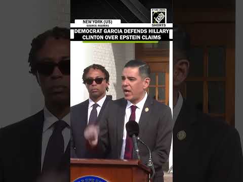 'Secy Clinton never met Jeffrey...' - Democrat Garcia defends Hillary Clinton over Epstein Claims