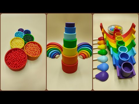 ASMR Beads Bells Balls Oddly Satisfying Reverse Video