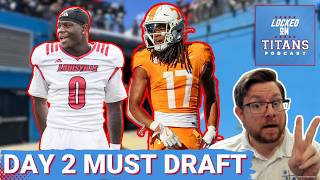Chris Brazzell & Chris Bell Among MUST PICK Receivers for Tennessee Titans on Day 2 of NFL Draft