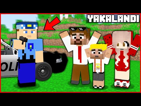 KEREM KOMİSER ARDA VE AİLESİNİ HAPİSE ATIYOR! 😱 - Minecraft ZENGİN FAKİR HAYATI