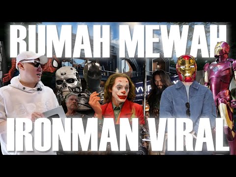 RUMAH IRONMAN YANG VIRAL KEMARIN, WAH MEWAH BANGET!!! #grebekrumah