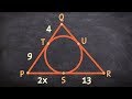 Tangent Lines and Triangle Perimeter