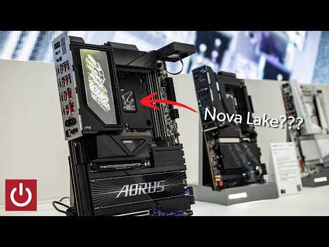 First “Nova Lake” motherboard spotted at Computex 2026