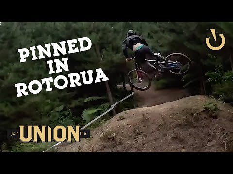 PINNED Rotorua DOWNHILL with Chris Hauser and Lachie Stevens-Mcnab of the UNION