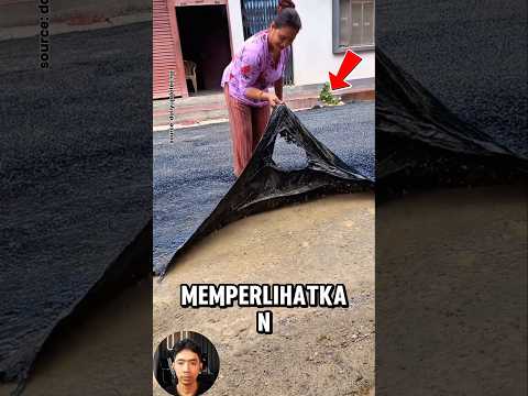 aspal yang seperti slime #shortvideo #foryou