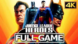 JUSTICE LEAGUE HEROES Full Gameplay Walkthrough / No Commentary【FULL GAME】4K 60FPS Ultra HD