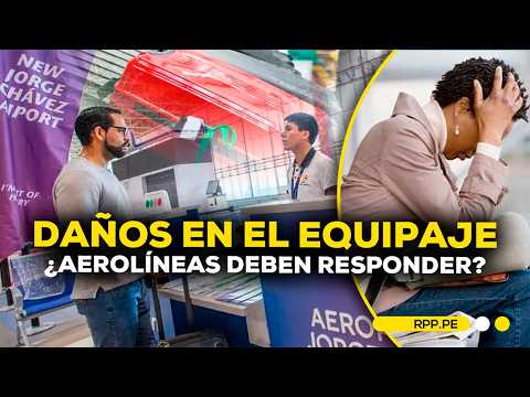 ✈️ ¿Las aerolíneas deben responder por pérdida, robo o daños al equipaje? Indecopi explica