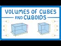Volume of Cubes and Cuboids