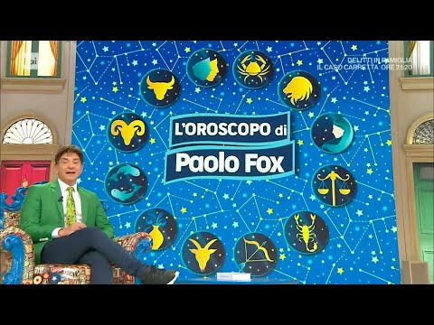 L'oroscopo di Paolo Fox - I Fatti Vostri - 09/11/2023