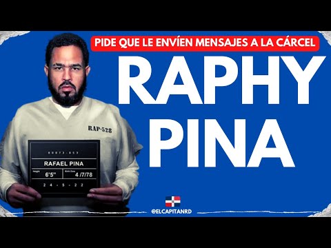 Raphy Pina pide que le envíen mensajes a la cárcel, Hablamos de la foto y del video