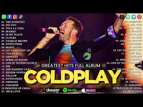 Coldplay Playlist 2024 ~ The Best Of Coldplay Ever ~ Greatest Hits Best Songs Full Album 2024