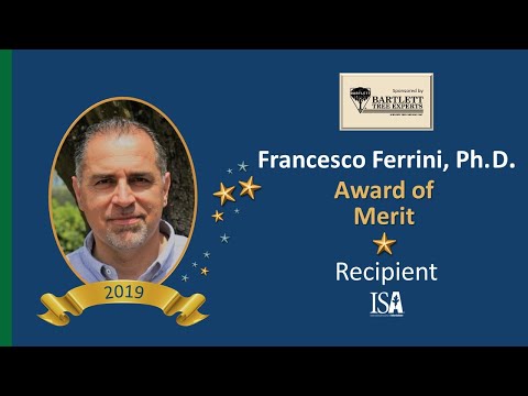 2019 Award of Distinction |  Francesco Ferrini