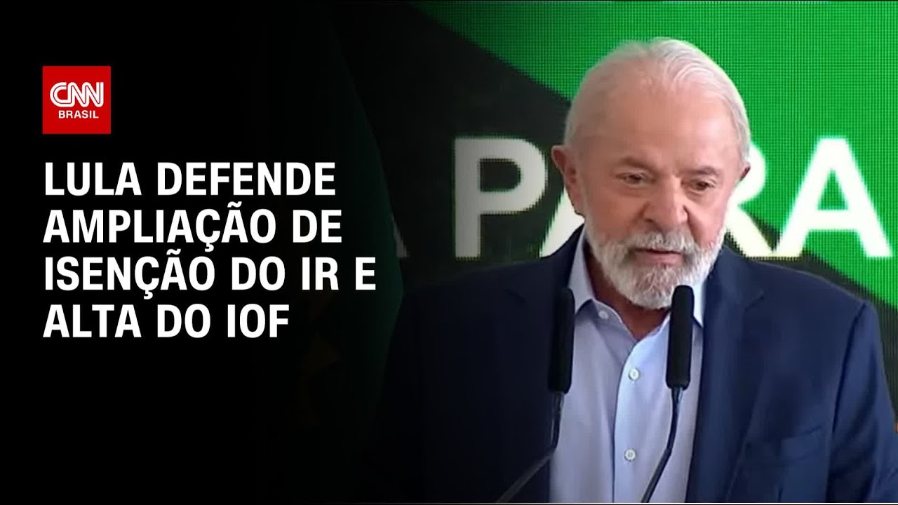 Lula diz que houve rebelião contra aumento do IOF | CNN 360º