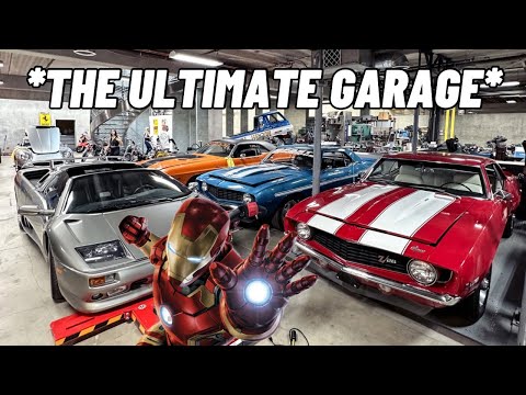 Inside the REAL Ironman's $25M Private Car Collection!