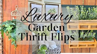 5 Luxury Garden Decor Thrift Flips