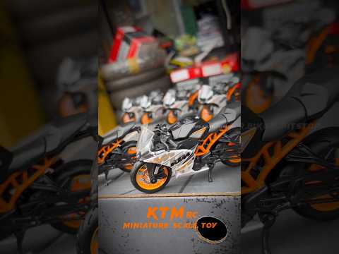 Ktm miniature scale toy 🤩|#bike #trending #modified #viral #toys #ktm #miniature