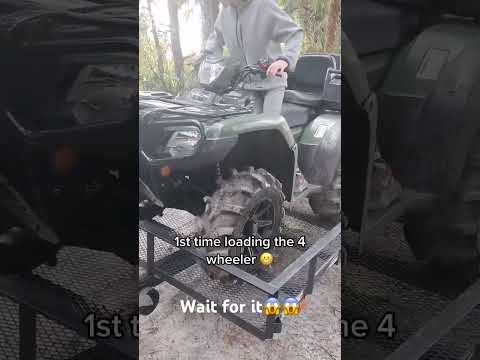 How to load an Atv on your trailer
