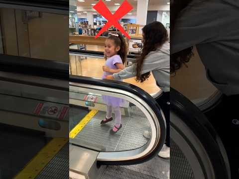 Safety tips in the escalator for Kids #safetytips #kidsvideos #kidsvideo #shorts