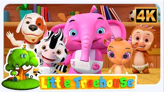 Five Little Animals - Nursery Rhyme & Kids Song by Little Treehouse