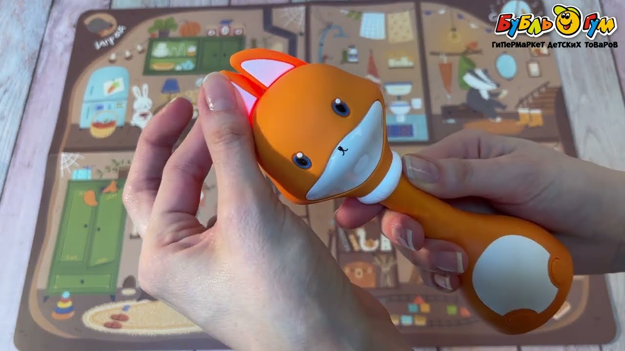 Игрушка обучающая  Alilo Abumba Малыш Лисёнок оранжевая с 0мес - видео