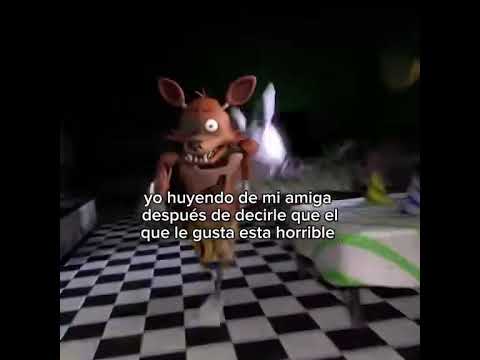 Yo huyendo de mi amiga 😮💨 #fnaf