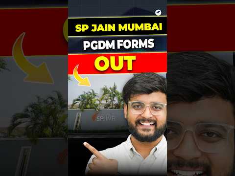 SP Jain Mumbai PGDM Forms Out! 🔥 Top MBA College? MBA Average Package 32L! #mba #spjain