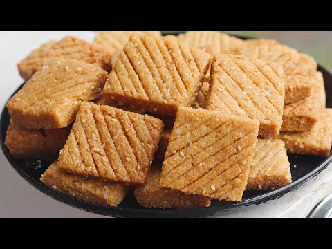 2 कप गेहूं के आटे में आधे कप पानी घोलकर बनाएं गेहूं के आटे के बिस्किट | #biscuit | wheatflourbiscuit