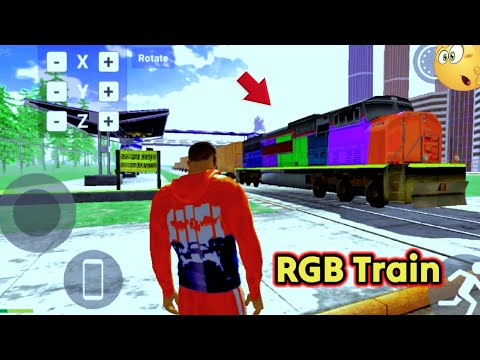 🤩New Update RGB Train🚂Cheat Code Indian Bike Driving 3D Game l😱All Secret Cheat Code in New Update