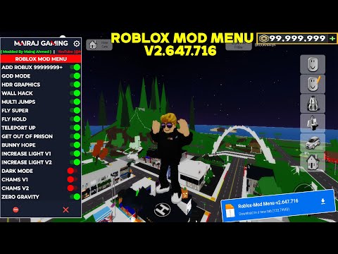 Roblox Mod Menu 2.647.716 - Roblox Mod Apk v2.647 Gameplay