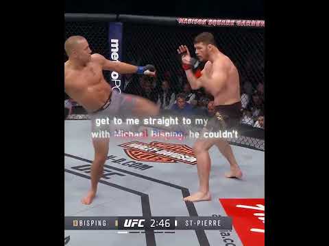 When GSP made his comeback. #ufc #mma