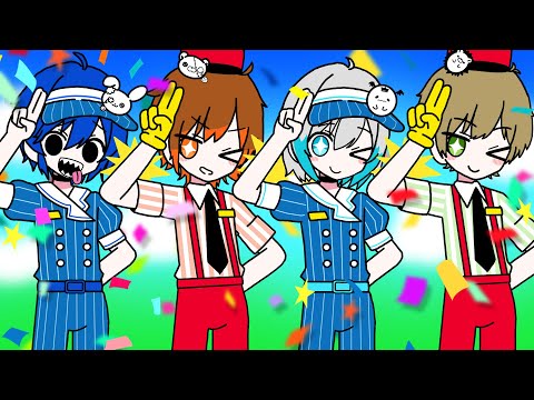 【男４人が原曲キーで】 メズマライザー 歌ってみた 【クレノア】