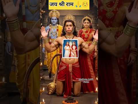 जय श्री राम 🙏☺️ #hanuman #hanumanji #shorts #shortsvideo