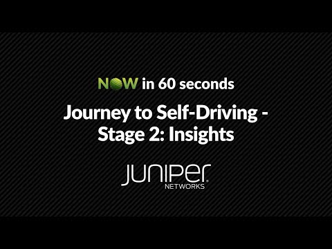 NOW in 60: Journey to the Self-Driving Network -  Stage 2 Insights