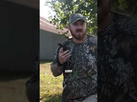 "BABY can I go hunt? 😂@Trent_Ellis  @digitaltaxidermist  #hunting #southern #country #bowhunting