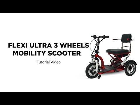 FLEXI Ultra 3 Wheels Mobility Scooter