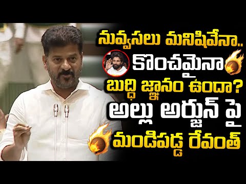 CM Revanth Reddy Sensational Comments On Allu Arjun In Assembly | Sandhya Theater Issue | ART