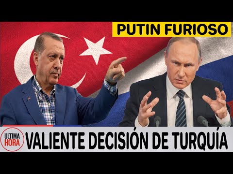 ¡Putin en Shoc! ¡El mayor golpe a Rusia desde Turquía! ¡Grandes noticias para los ucranianos!