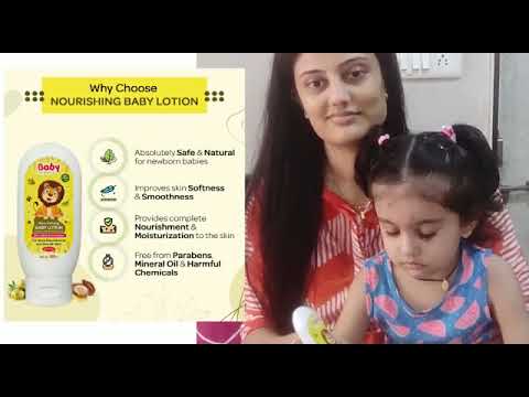 BabyOrgano Nourishing Baby Lotion For Baby Skin Care - Product Review