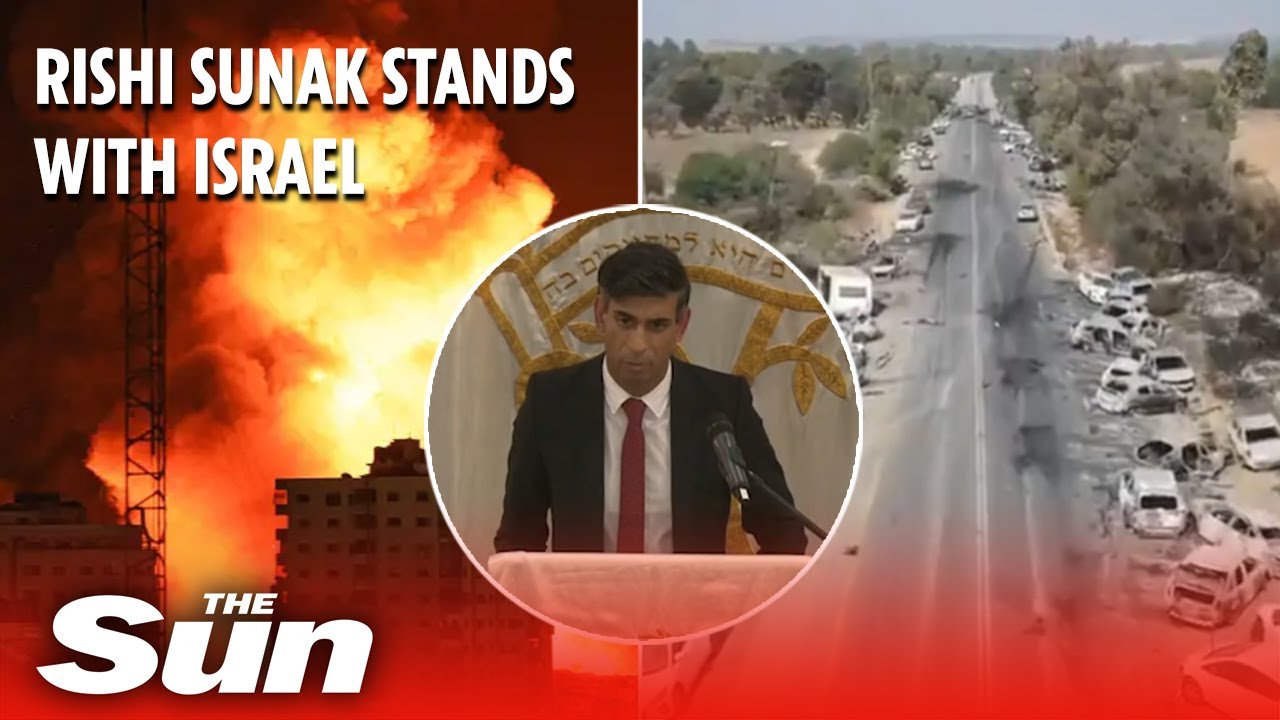 Israel – Hamas War: Rishi Sunak expresses solidarity with Israel amidst Hamas terror attacks