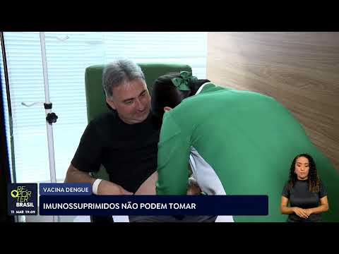 Imunossuprimidos não podem tomar vacina contra a dengue