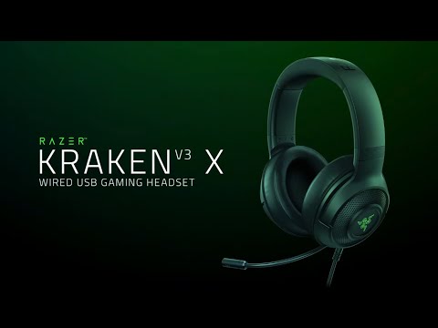 Razer Kraken V3 X | Ultra-Light Comfort for Gaming Immersion