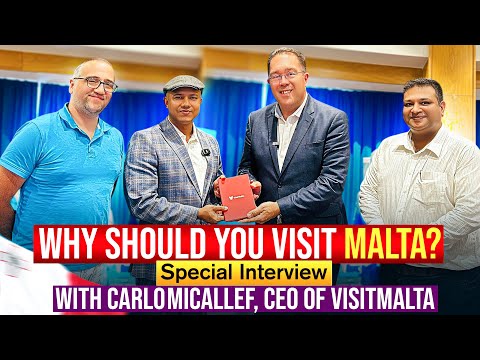 Why Should You Visit Malta? 🇲🇹 Exclusive Interview with Carlo Micallef, CEO of VisitMalta
