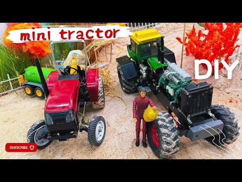 Top the most creative science diorama farm, mini tractor idea,mini planting for kid , diy cartoon