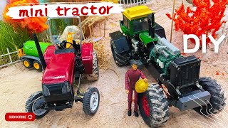 Top the most creative science diorama farm, mini tractor idea,mini planting for kid , diy cartoon