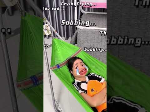 Máy đưa võng và nhân viên lười biếng #autoru #shorts #mayduavong #embe #mevabe #khungvong #baby