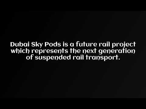 InnoTrans 2022 Dubai Sky Pods Transport System was presented by Dubai’s Roads and Transport Authorit