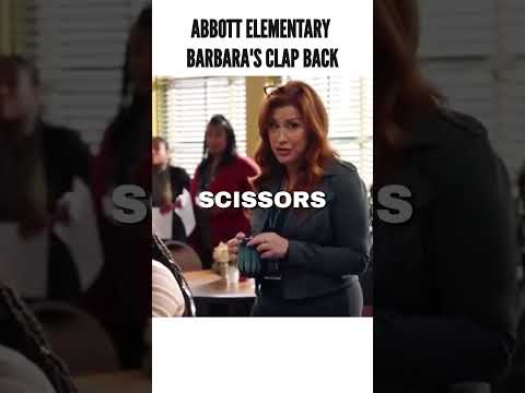Barbara's witty comes back. #funny