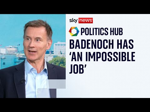 Talk of removing Badenoch 'worst possible thing' for Tory fortunes, Jeremy Hunt says