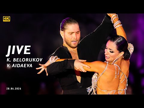 JIVE | Kirill Belorukov - Valeria Aidaeva | Professional Latin | Kremlin Cup 2024 | 4K