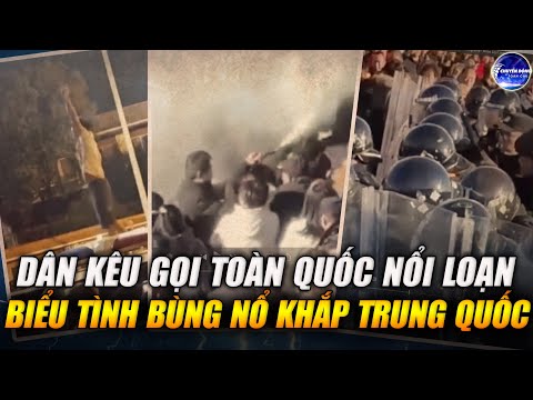 Bất mãn lan rộng khắp các tầng lớp xã hội, Trung Quốc trên bờ bùng nổ!